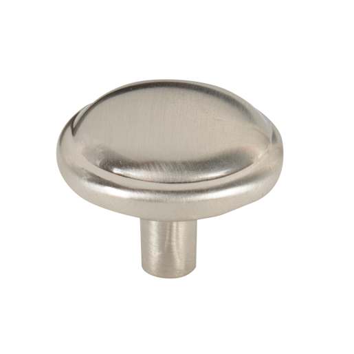Marseille Metal Cabinet Knobs Brushed Nickel 28 mm Pkg/10