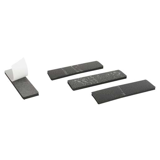 Coussins antidérapants 1 po x 3 3/4 po Pqt/4