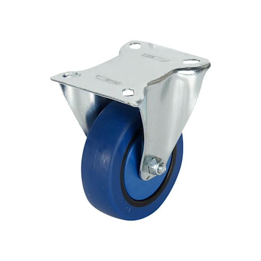 NEKTRA 4 in. Fixed Rubber Caster