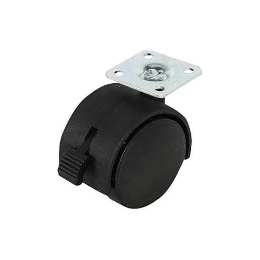 NEKTRA 2 in. Furniture Swivel Caster with Brake
