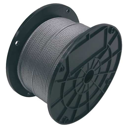 Galvanized Steel Cable 3/32 in. Bulk