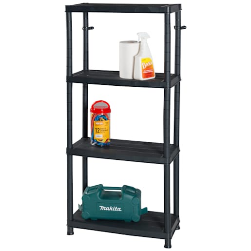 4-Shelf Storage Unit 24 in. x 12 in. x 51 in.