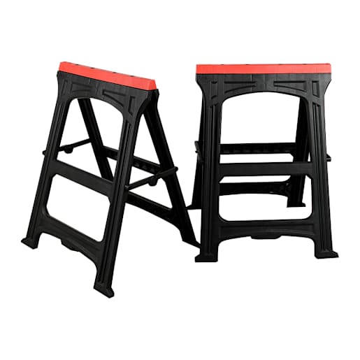 WULKEN 2-Pc. Folding Sawhorse Set22 in.
