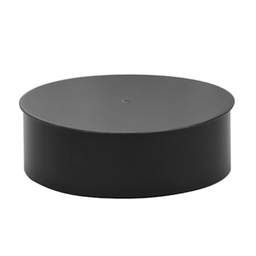 Bouchon uni pour tuyau de poêle 6 po