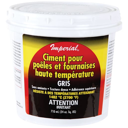 High-Temperature Stove Cement 710 ml