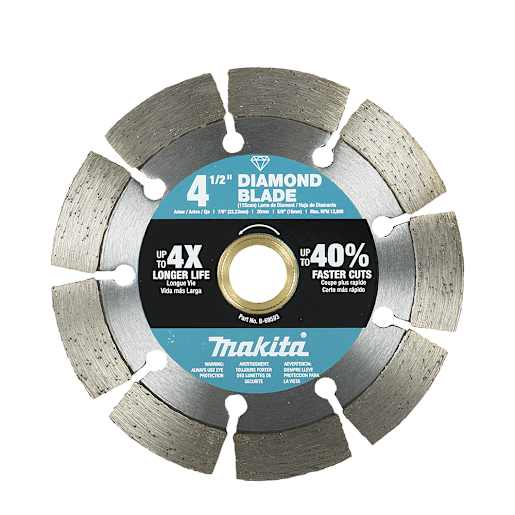 MAKITA Grinder Diamond Blade 4 1/2 in. Segmented Rim