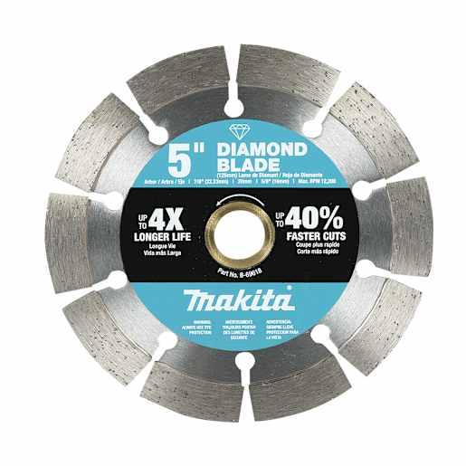 MAKITA Grinder Diamond Blade 5 in. Segmented Rim