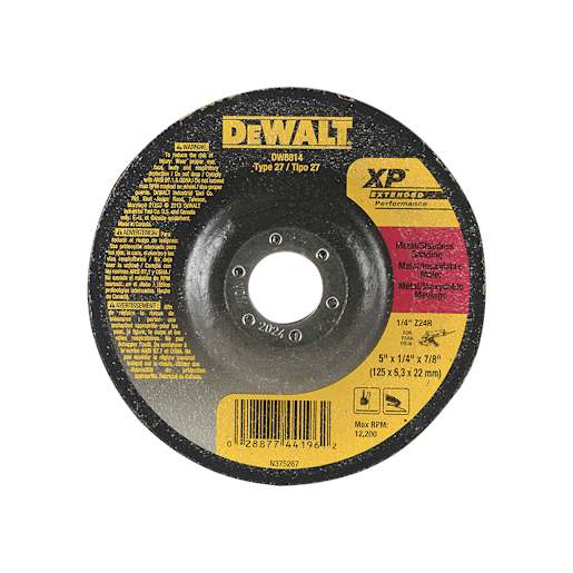 DEWALT XP Grinder Cutting Wheel 5 in.