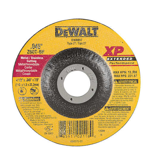 DEWALT XP Grinder Cutting Wheel 4 1/2 in.