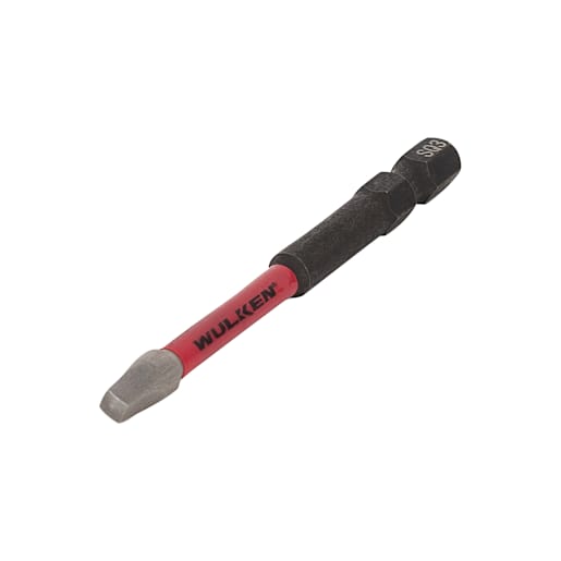 WULKEN Square Screwdriving Bit n°  3 x 3 in.