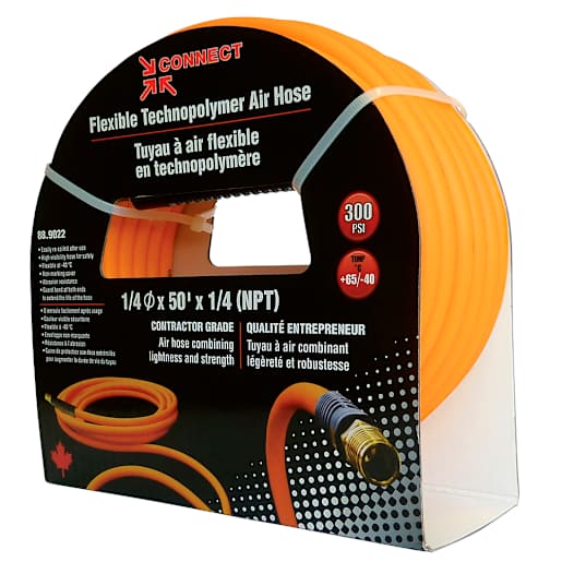 Technopolymer Compressed Air Hose 1/4 in. x 50 ft.