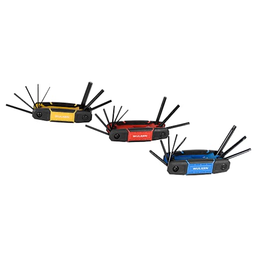 WULKEN 3-Piece SAE/Metric/Torx Hex Key Set