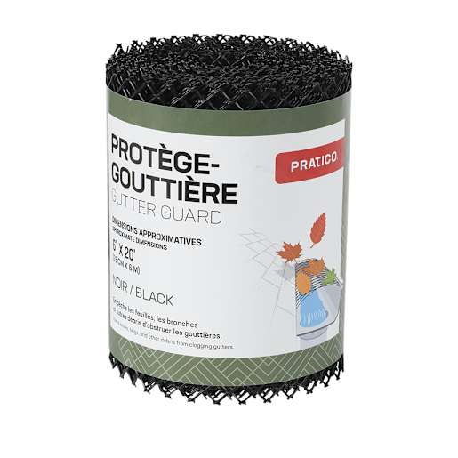 PRATICO Gutter Guard 20 ft.