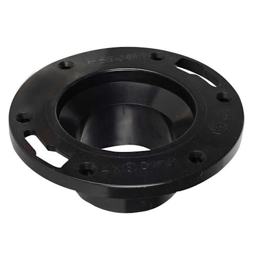 ABS Toilet Flange 4 in. x 3 in. (Male)