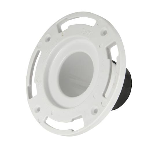 Bride de toilette d'insertion PVC Twist-n-Set 3 po