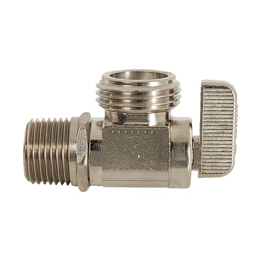 Robinet coudé 3/4 po boyau x 1/2 po MPT