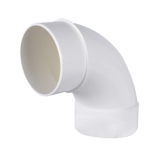 Coude 90° PVC/BNQ 4 po (M x F)