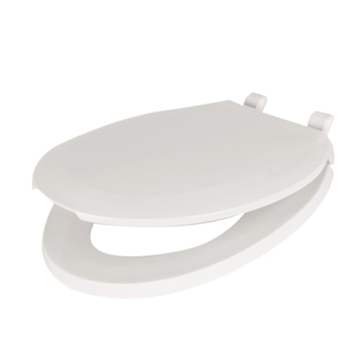 Deluxe Round Plastic Toilet Seat