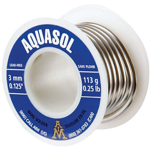 Aquasol Lead-Free Solder - 113 g