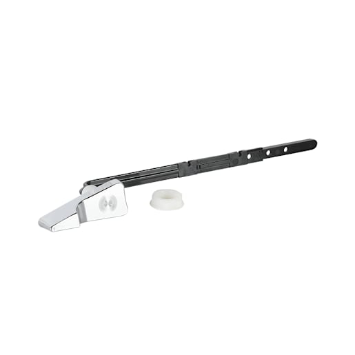 Universal Toilet Tank Lever Chrome Plastic