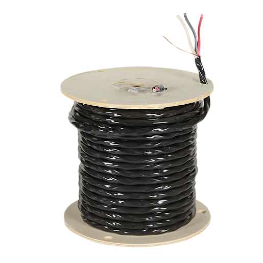 Fil électrique d'extérieur NMWU 8/3 noir vrac