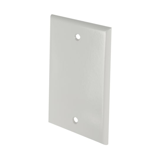 Plaque unie pour interrupteurs