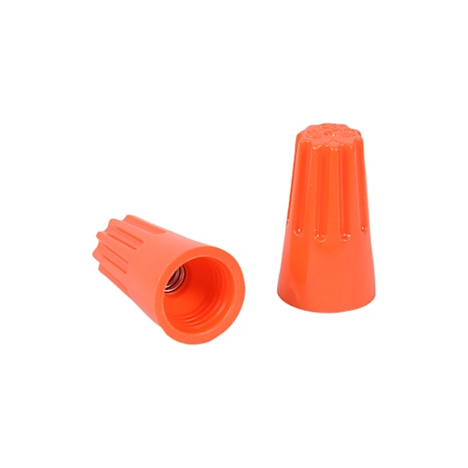Connecteurs de fils orange Pqt/20