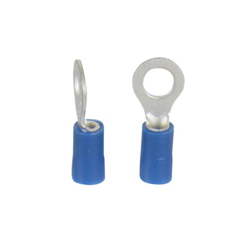 Ring Terminals Pkg/7 Blue