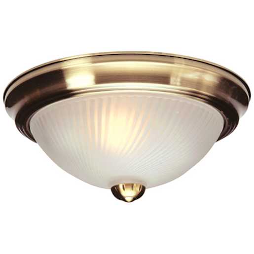 Plafonnier 11 po 2 lumières