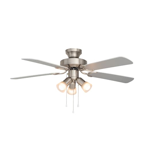 Ventilateur de plafond Omni étain brossé 42 po
