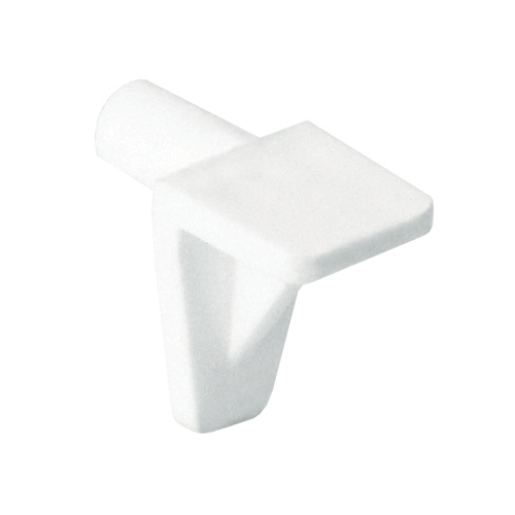 Supports en plastique 3/16 po pour tablette blancs Pqt/8