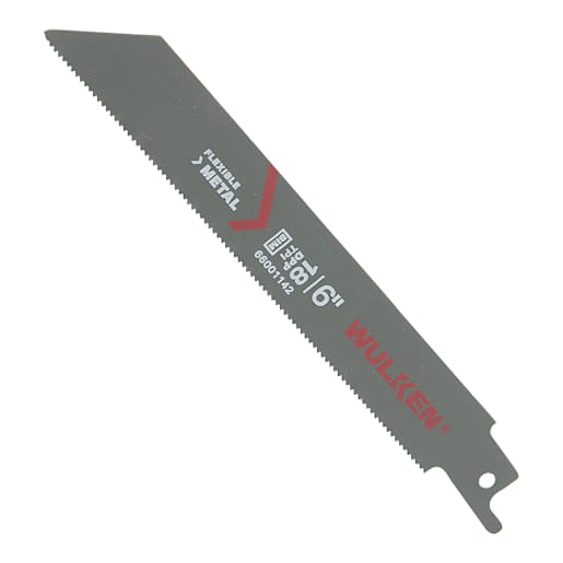 WULKEN Metal Reciprocating Saw Blade 6 in.