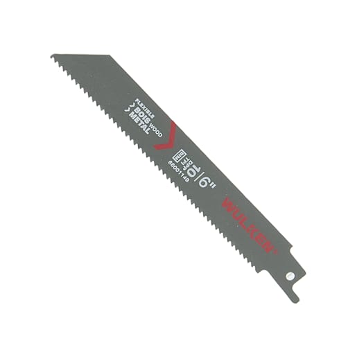 Lame de scie alternative pour bois et métal 6 po WULKEN