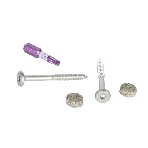 Trex Pro Plug Fascia Screws Foggy Wharf 1 7/8 in Pkg/100