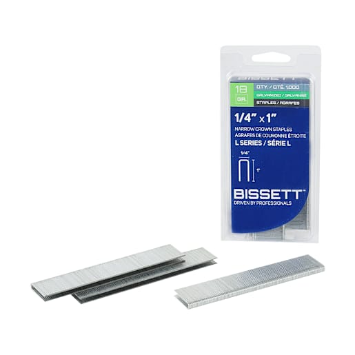 n° 18 Crown Staples 1 in. Pkg/1000