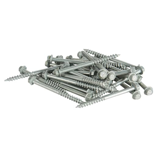 SD CONNECTOR Structural Wood Screw 1 1/2 in. #10 HEX Pkg/100
