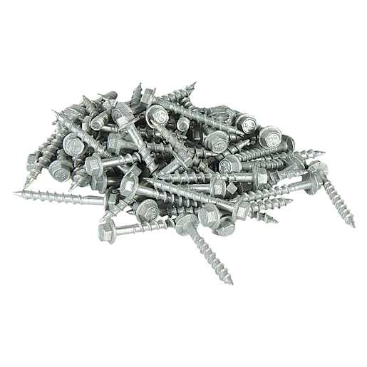 SD CONNECTOR Structural Wood Screw 1 1/2 in. #9 HEX Pkg/100