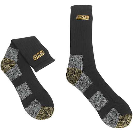 DEWALT Work Sock Large Pkg/1