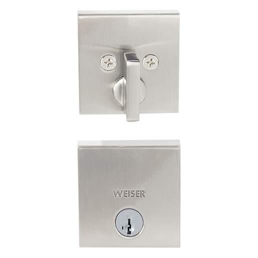 Downtown Deadbolt Lock Satin Nickel