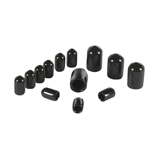 Set of 14 End Caps for Mesh Shelves 1/4 in. - 3/8 in.