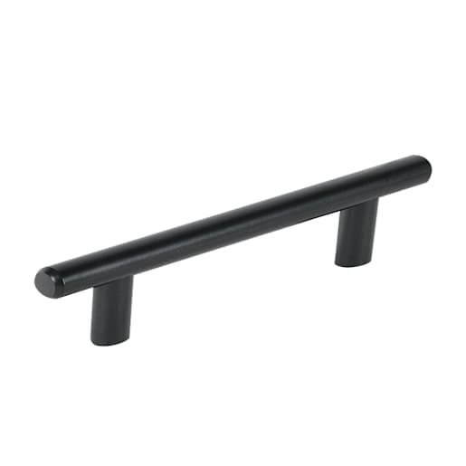 RICHELIEU Roosevelt Metal Cabinet Handle Black  96 mm c/c