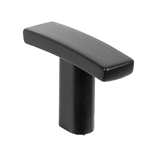 Padova Metal Cabinet Knob Black 38 mm