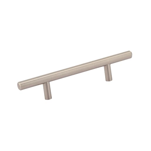Washington Metal Cabinet Handles Brushed Nickel 96 mm c/c Pkg/5