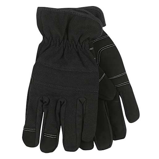Lined Work Gloves Large