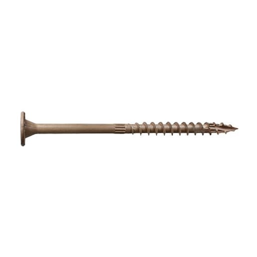 TIMBER DB Structural Wood Screw 4 in. W.H. Tan
