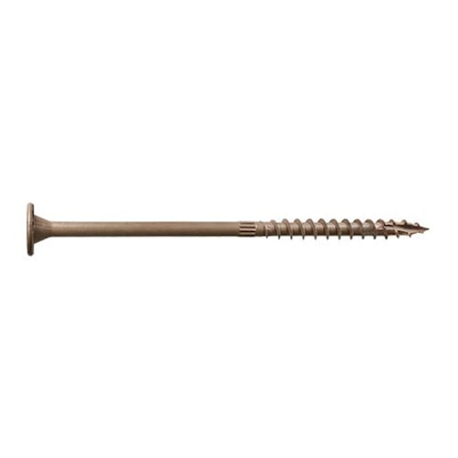 TIMBER DB Structural Wood Screw 6 in. W.H. Tan
