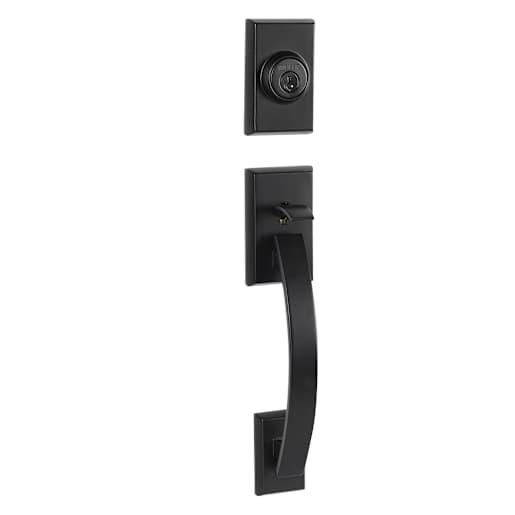 Tavaris Entry Key Handleset Door Black