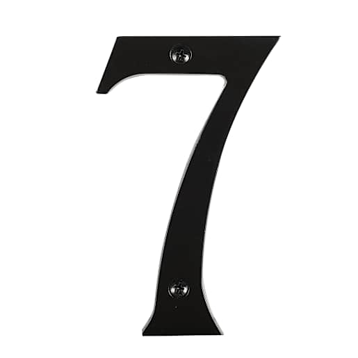 Distinction Number 7 Zinc Black 6 in.