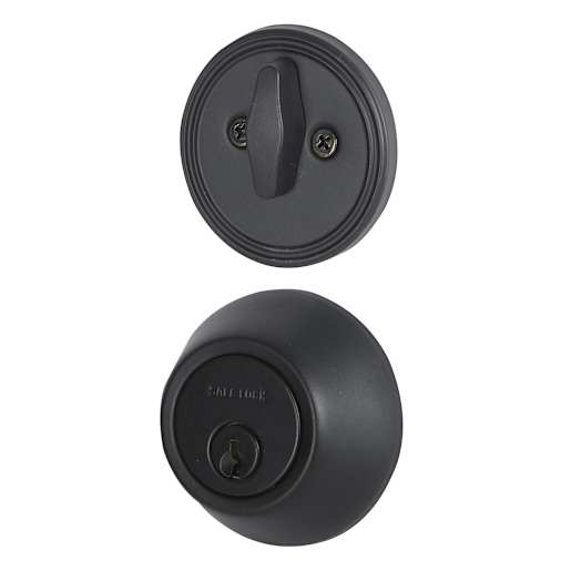 Keyed Deadbolt Lock Black