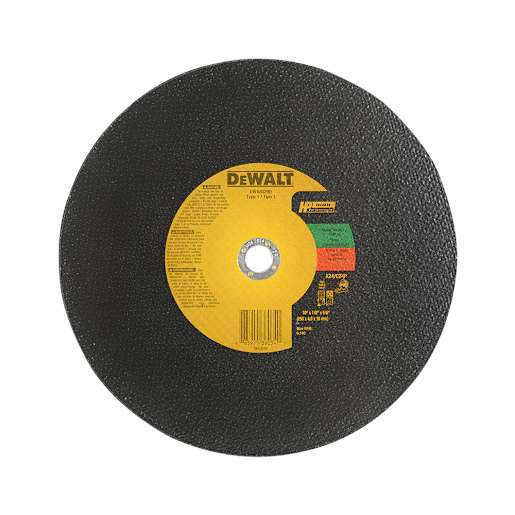 DEWALT Metal and Masonry Cutting Wheel 10 in.